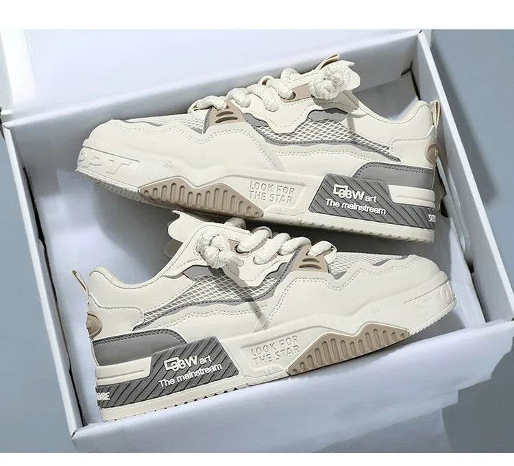 Men Shoes Platform Male Sneakers 2025 New Vulcanized Shoes for Men Casual Running Shoes Large Size 45 46 Hot Sapatos Masculinos - AIAZ