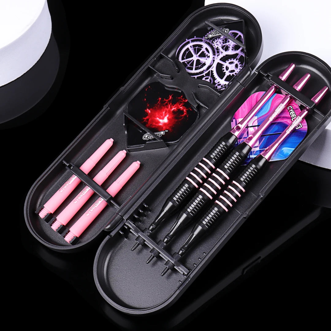CyeeLife 18g Soft tipped Darts Professional Indoor plastic tip Darts Set For Electronic Dartboard Games Plastic storage box