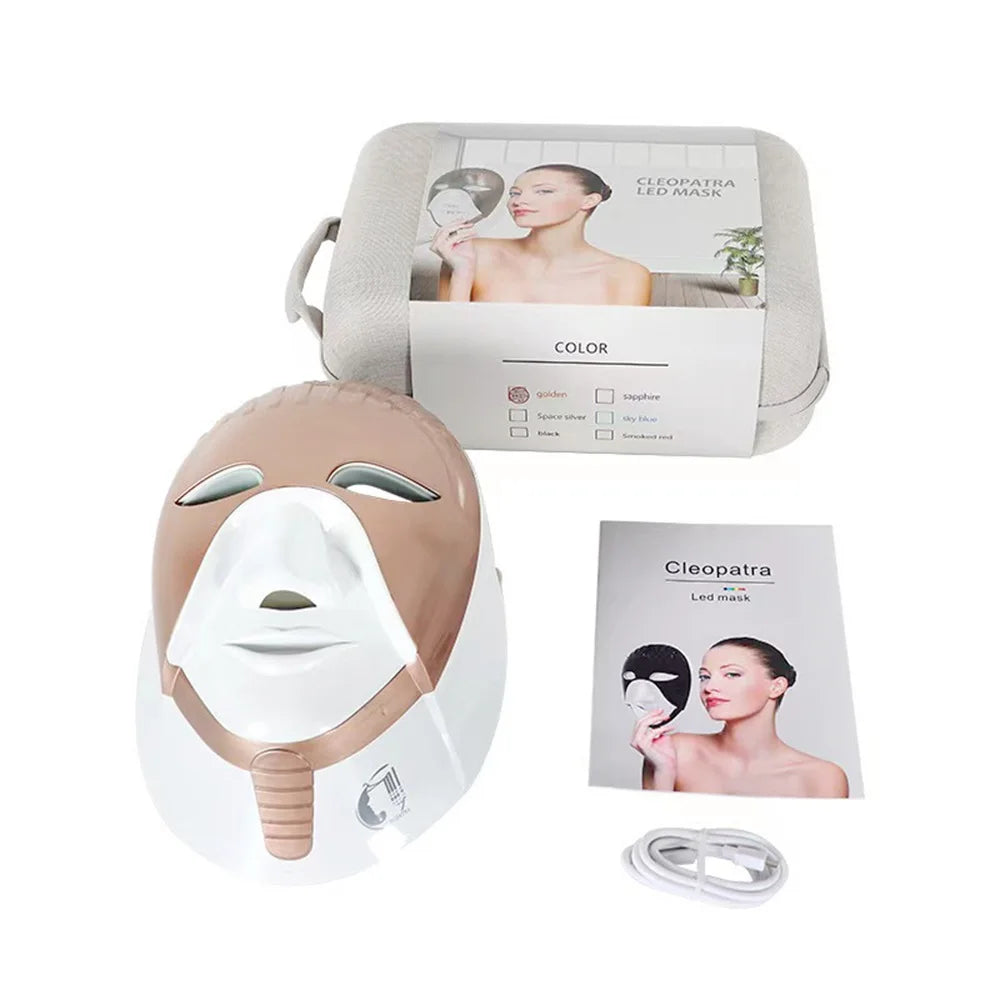 7 Colors LED Face Mask Facial Skin Care Led Light Therapy for Other Home Use Beauty Equipment
