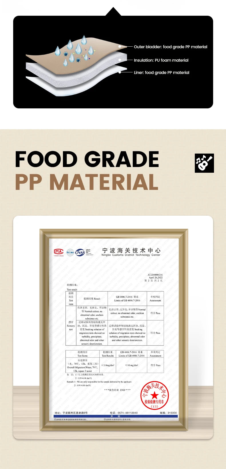 MOBI GARDEN Camping Ice Box 25L Portable Large Capacity Car Refrigerator Food Barbecue Cold Storage Outdoor