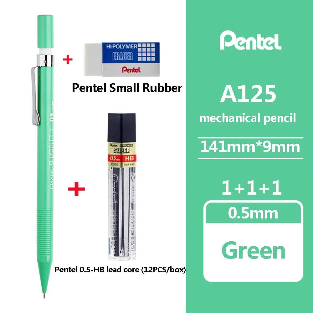 Japan Pentel Mechanical Pencil 0.5/0.7/0.9mm Drawing Office & School Supplies Stationery A125 127 129 School Acsesories School - AIAZ