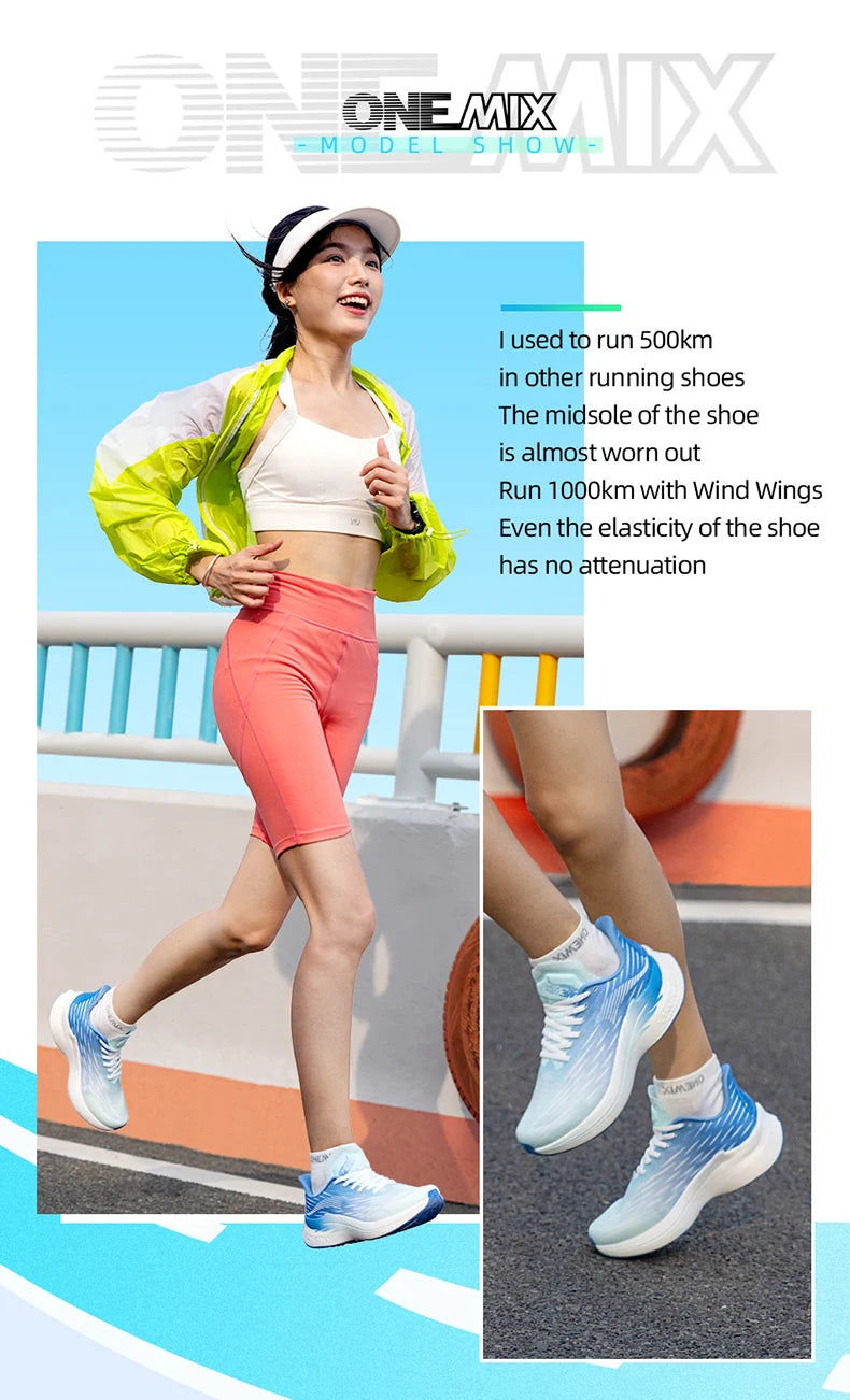 ONEMIX 2025 New Light Weight Men Running Shoes for Men Cushioning Jogging Sport Shoes Casual Soft Outdoor Male Walking Sneakers