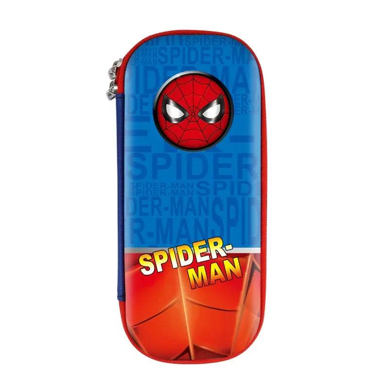 Spidermans Pencil Case Office School Supplies Marvels Super Hero Cover Movie Pencil Pouch Kids Pen Bag Student Stationery Gifts - AIAZ