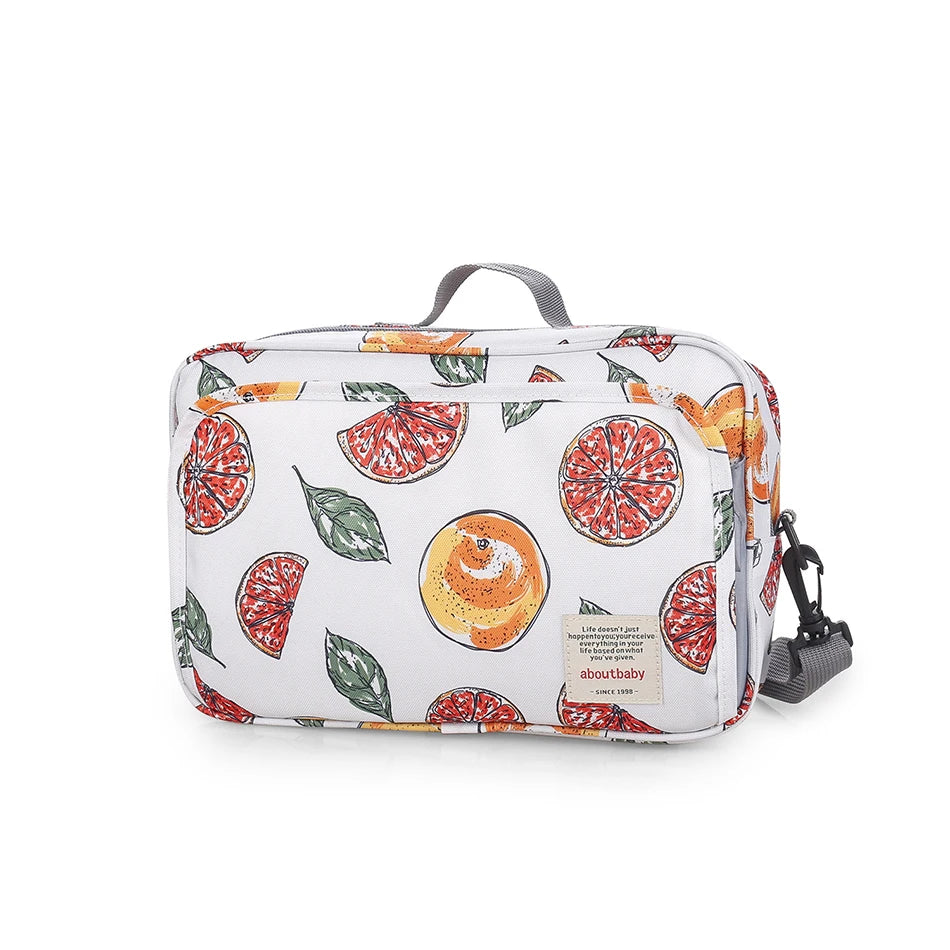 Women Multi-functional Messenger Bags Outdoor Waterproof Stroller Hanging Bag Baby Diaper Bags Adult Casual Cartoon Shoulder Bag
