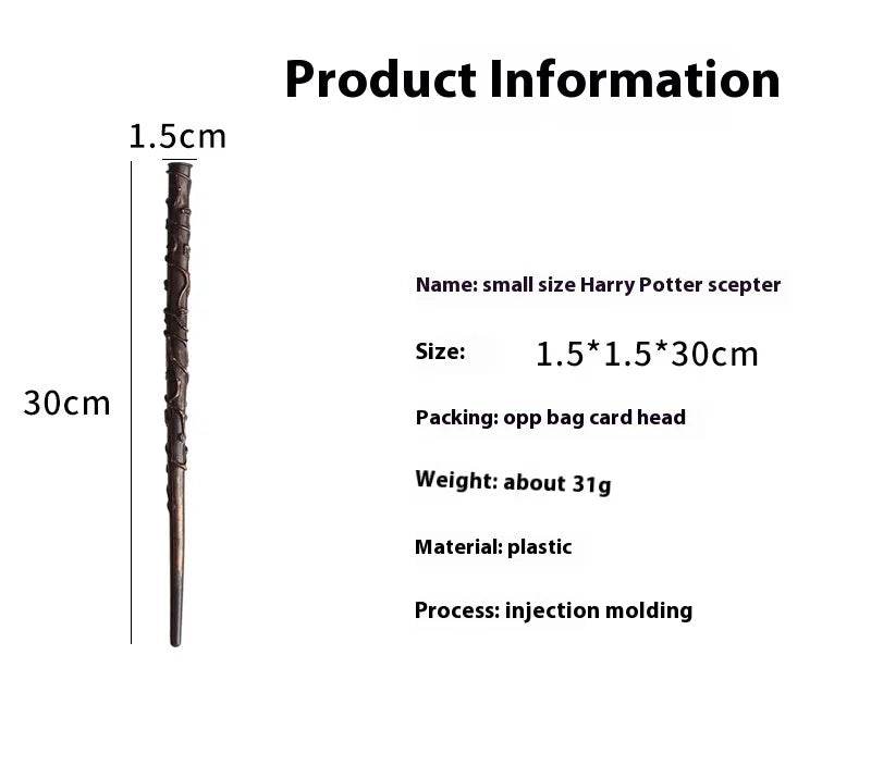 30cm Harry Halloween Party Multi Style Handsome Wand Performance Advanced Realistic Prop Model Children'S Toy Birthday Gift - AIAZ