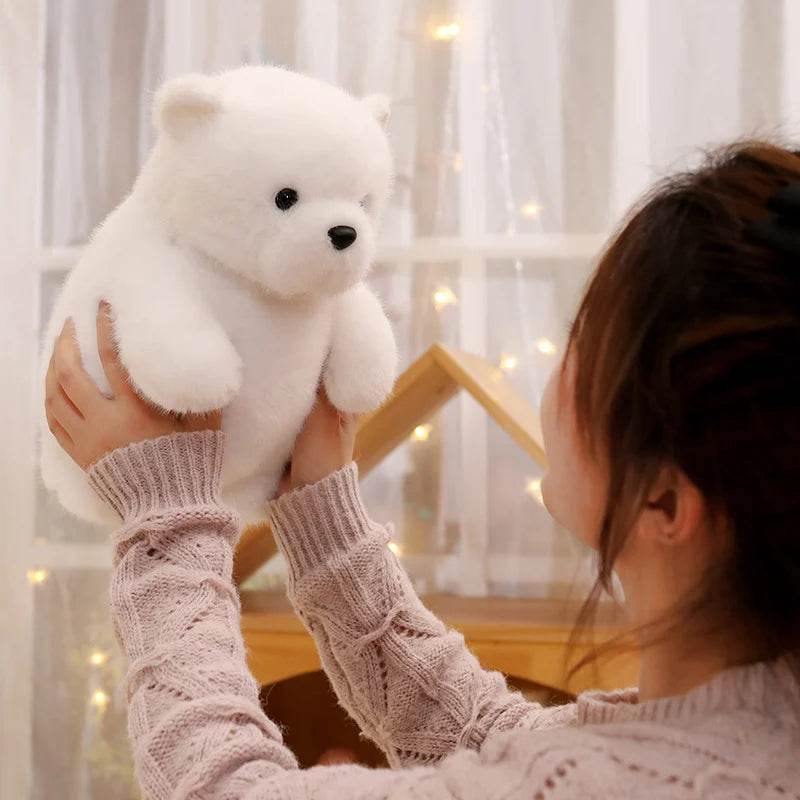 Kawaii Soft Polar Bear Plush Toy Cartoon Animal Stuffed Small Penguin Doll Pillow Cushion Girlfriend Christmas Birthday Present - AIAZ