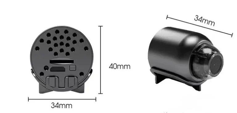 1080P Mini WiFi Camera with HD Night Vision, Home X5 Remote Monitoring for Kids, Pets, and Safety - Perfect Gift