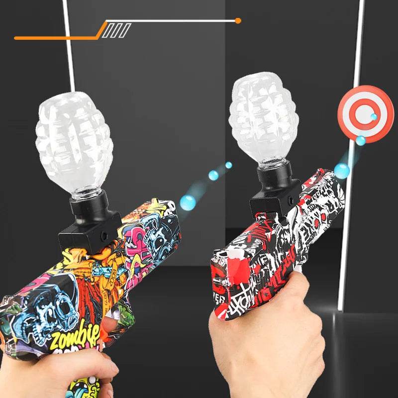 3.7v electric gel ball toy gun Summer outdoor parent-child team interaction Multiple skin options available - AIAZ