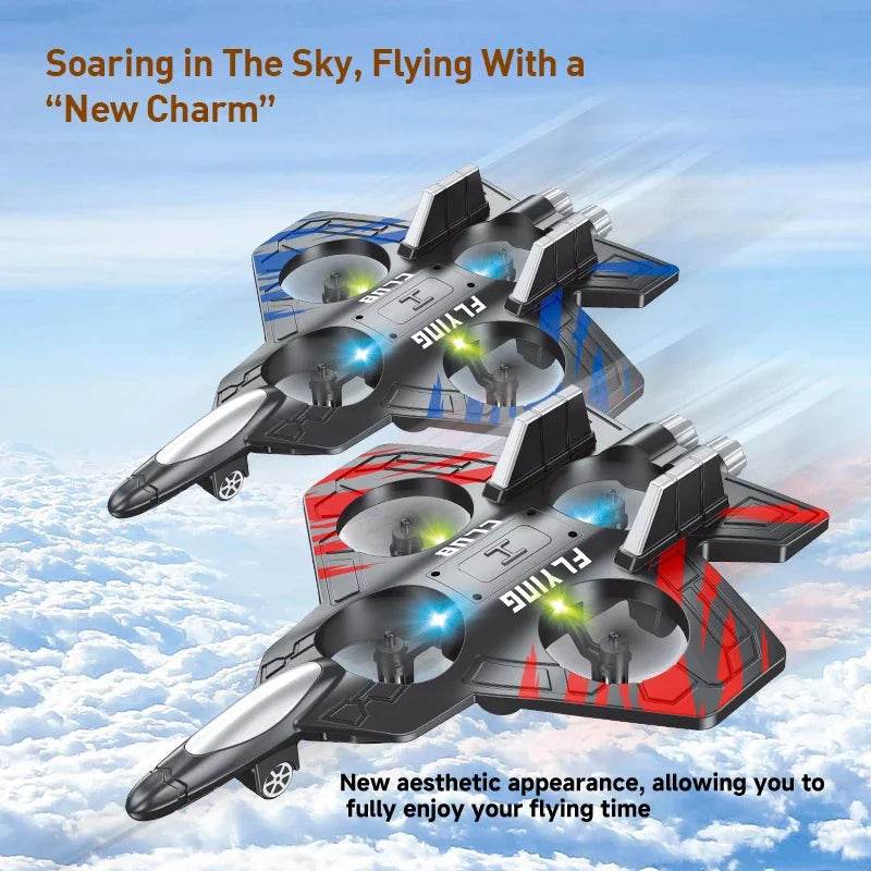 RC Aircraft EPP Foam Stunt Glider Electric Fighter Remote Control Airplane Fall Resistant Plane Toys for Boys Kids CZ01 CZ63 - AIAZ