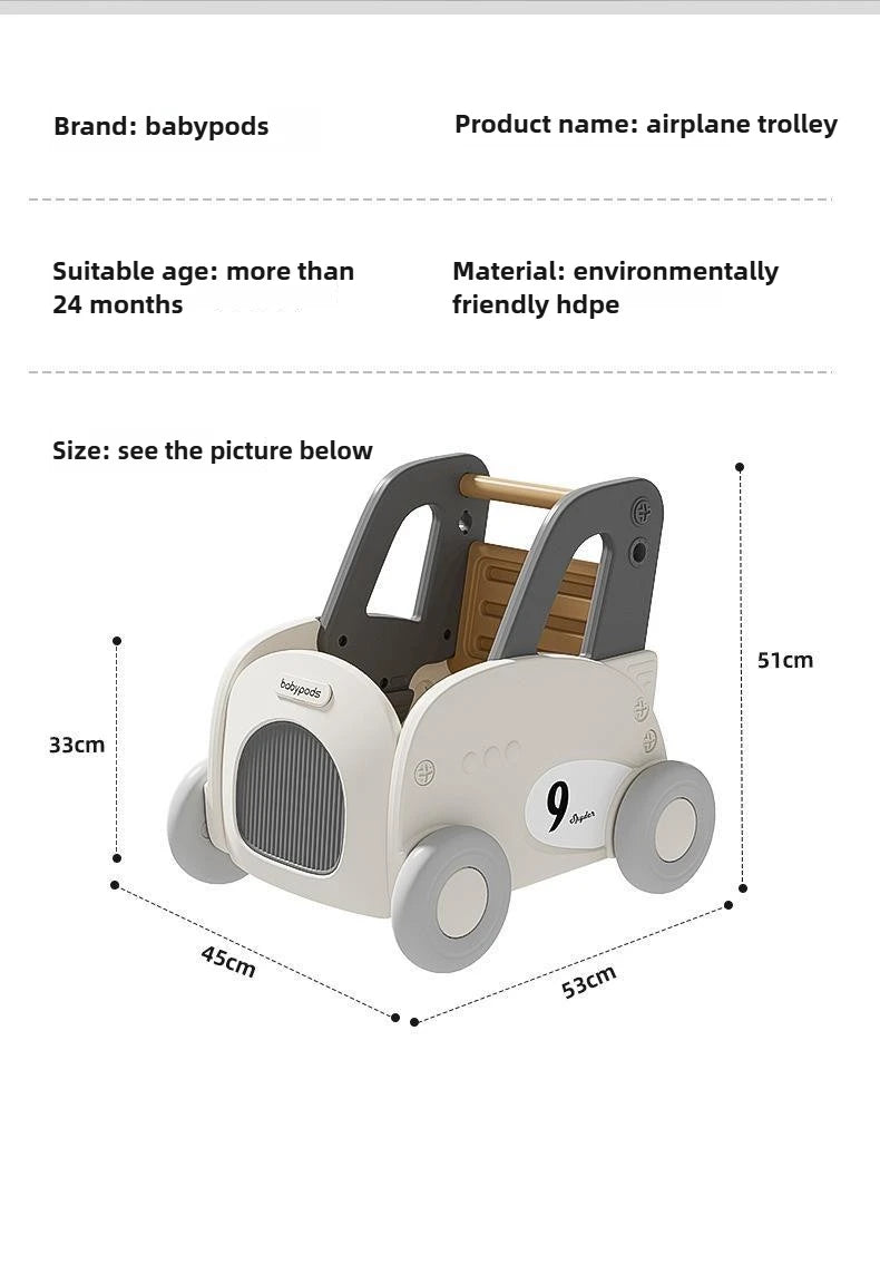 Multi-mode Baby Walker Multifunctional Anti-fall Stroller for Baby Learning To Walk