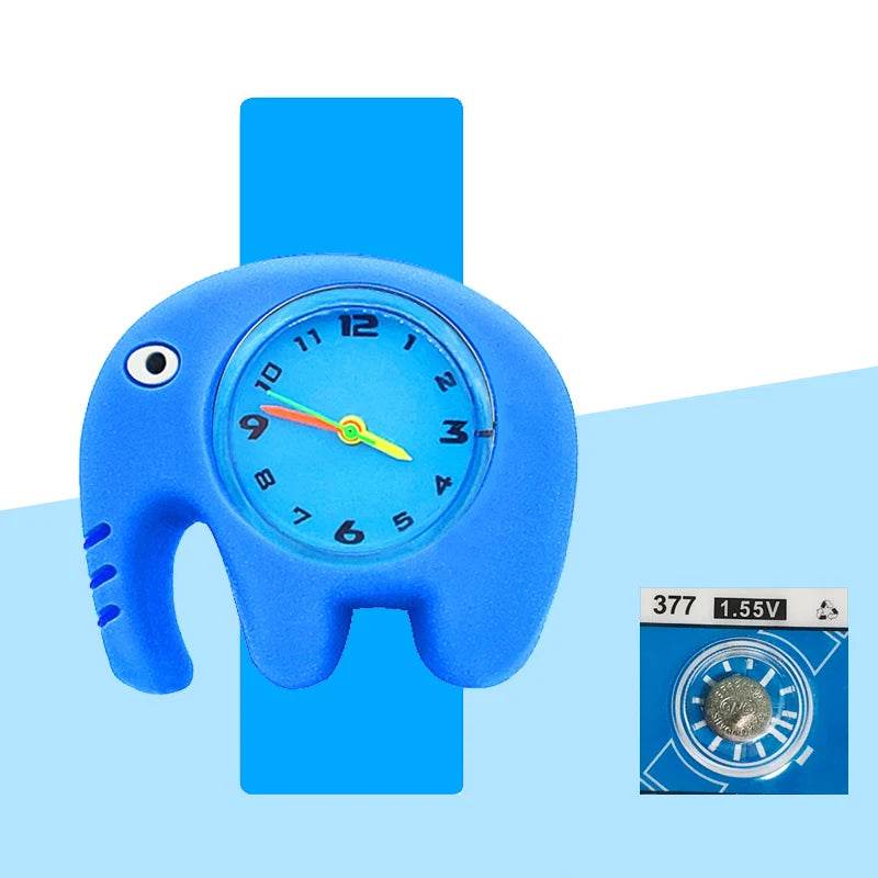 Baby Birthday Gift Children Toys Watches Cartoon Animal Dial Bracelet Kids Watches for Boy Girl 2-15 Years Old Child Clock - AIAZ
