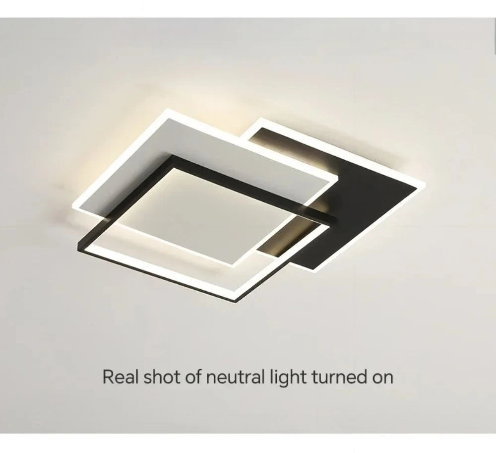 Modern LED Ceiling Lamps Simplicity for Living Room Decor Bedroom Lights Nordic Kitchen Home Decor Indoor Lighting Fixture
