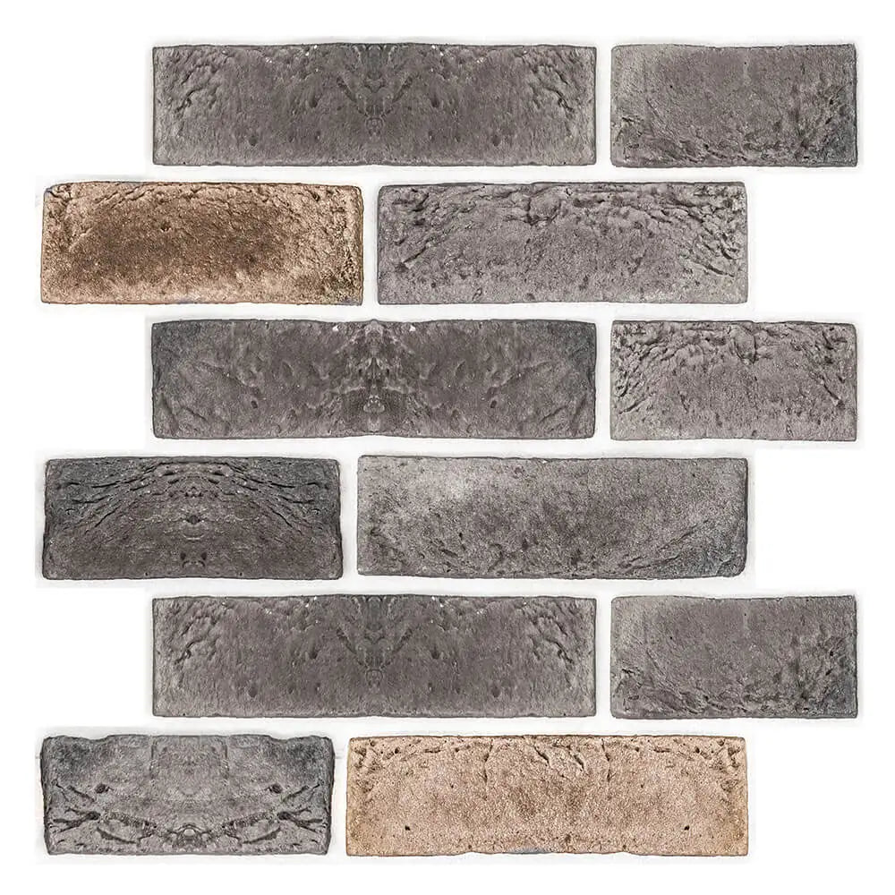 1/10pcs 3D Wall Sticker Self-adhesive Faux Brick Wall Panel Peel and Stick Kitchen Tile Backsplash Bathroom Wall Tile Sticker