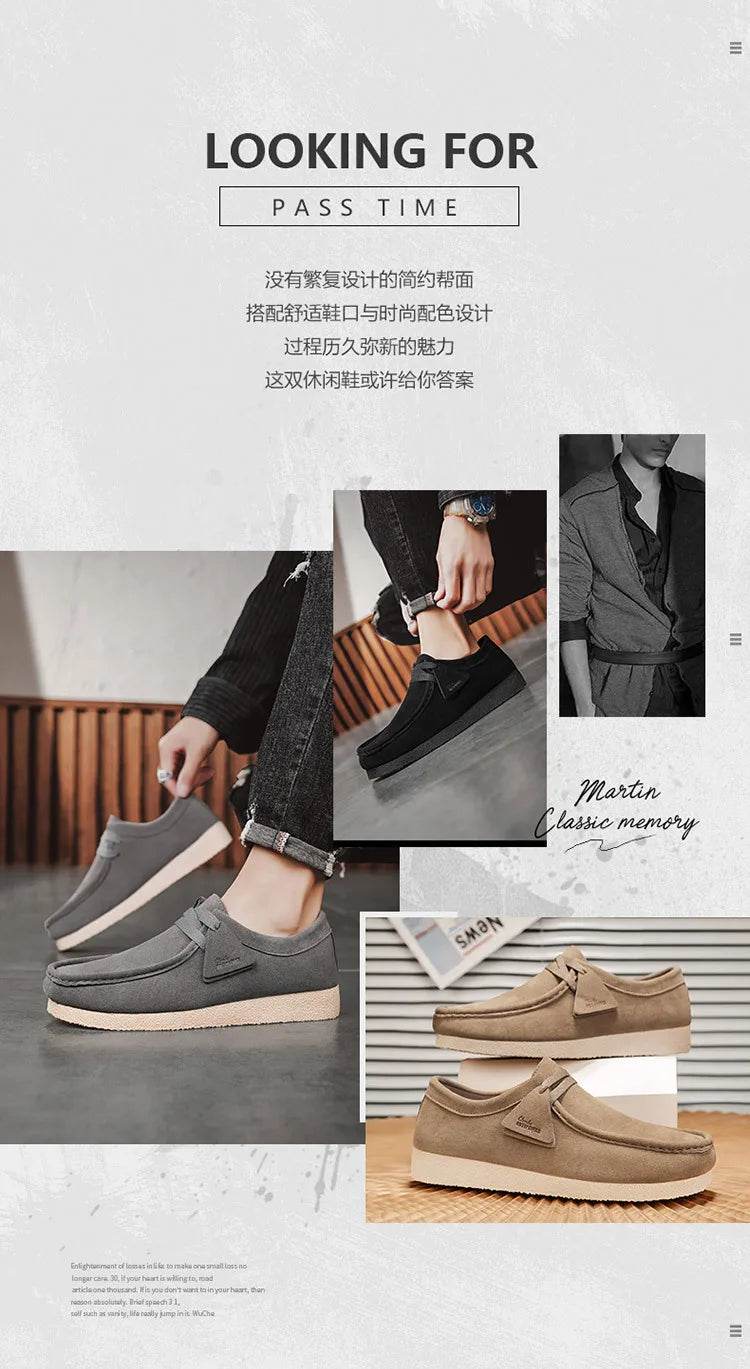 Men's Trendy New Foot on Fashionable Casual Shoes Man Sneakers Popular Outdoor Versatile Comfortable Thick Soled Mens Shoes - AIAZ