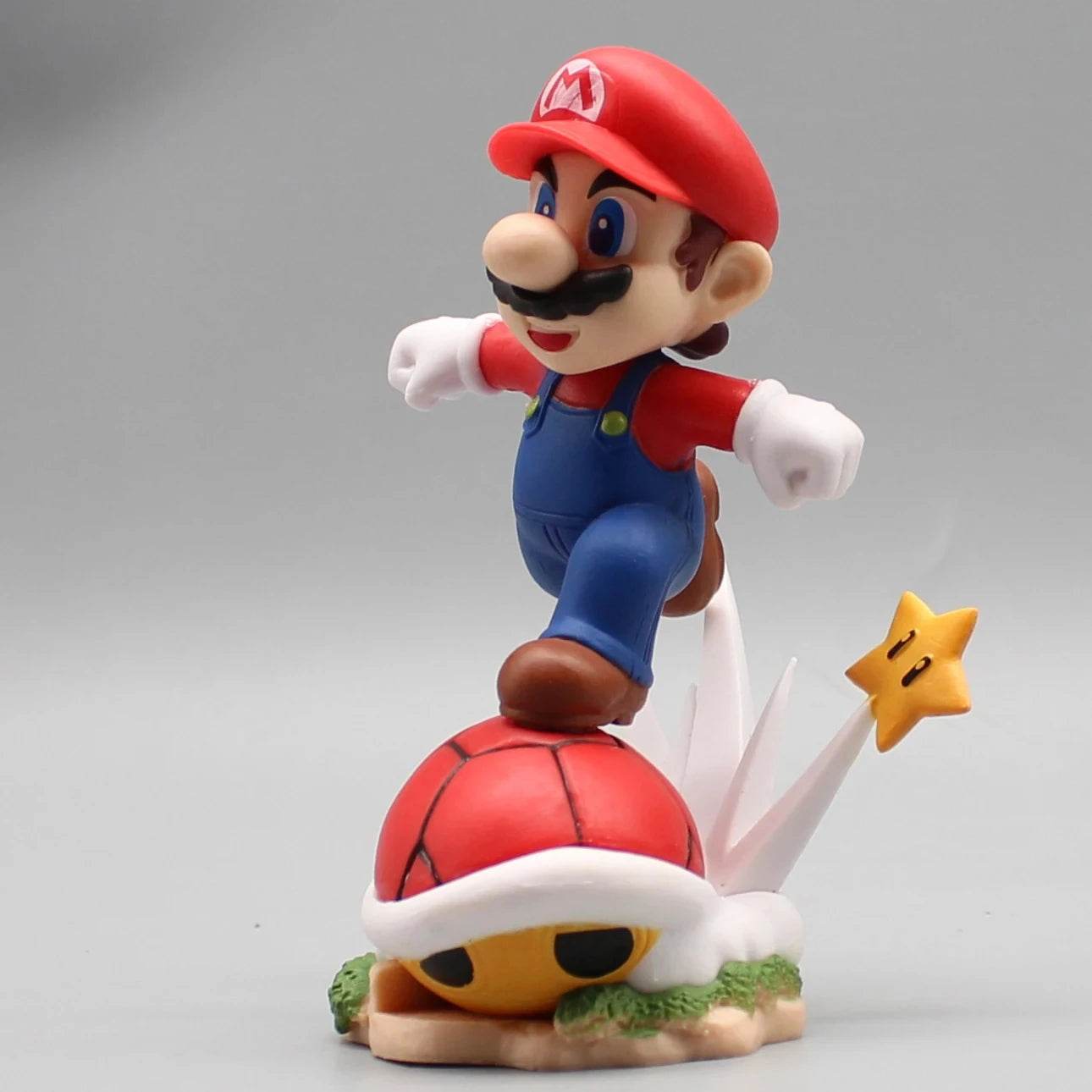 Super Mario Anime Figure Cartoon Grand Running Mario Bros anime Action Figurine PVC Statue Model Collection Desk Doll Toy Gifts - AIAZ