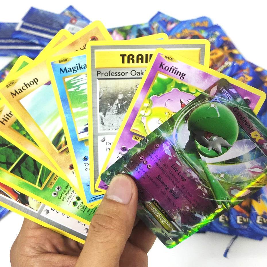 Newest 324Pcs Pokemon Cards Sun & Moon XY Evolutions Pokemon Booster Box Collectible Tradiner Card Game toy for children - AIAZ