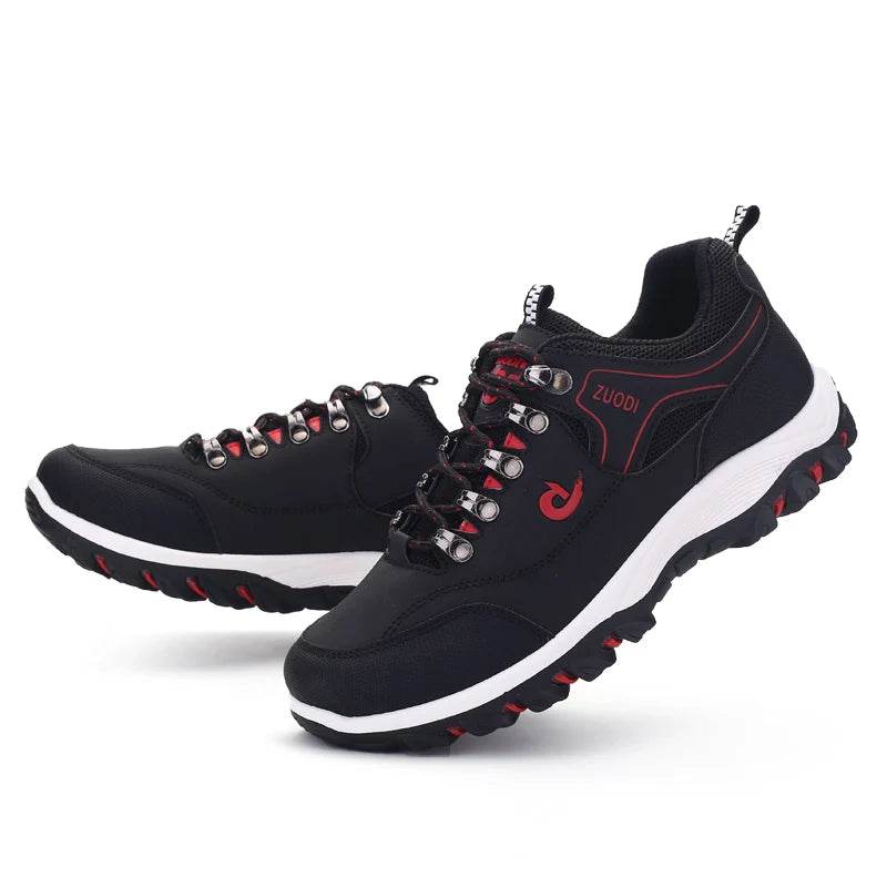 Men Shoes Leather Casual Shoes For Men Sneakers Spring Autumn Winter Shoes For Male Tennis Lightweight Walking Shoes - AIAZ