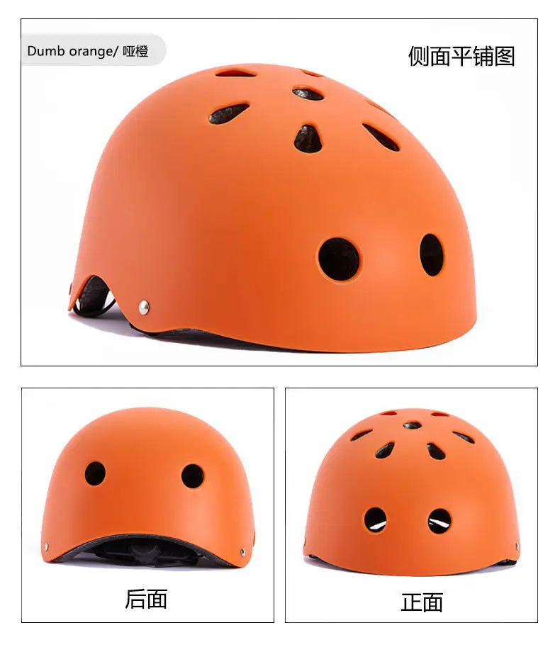 Electric Scooter Round Bike Helmet Cycling Skateboard Ski Child Sports Safety Bicycle Helmet Four Seasons Bike Accessories