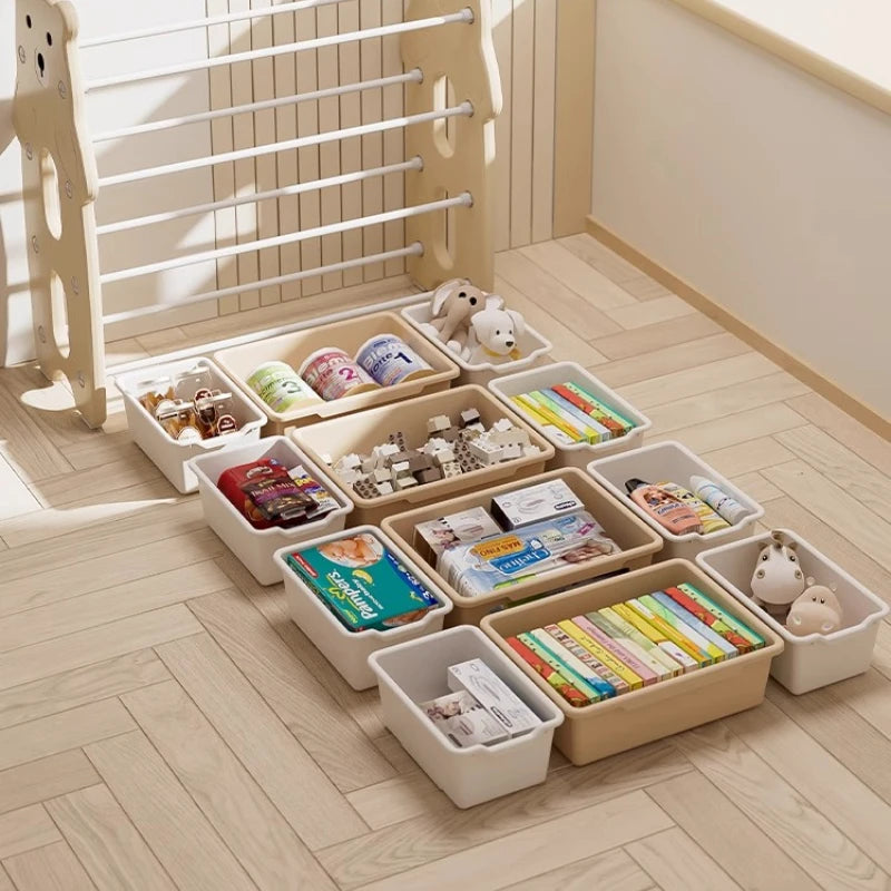 Children's Toy Storage Rack, Floor Standing Multi-layer Storage Rack, Easy Classification and Organization Storage Rack