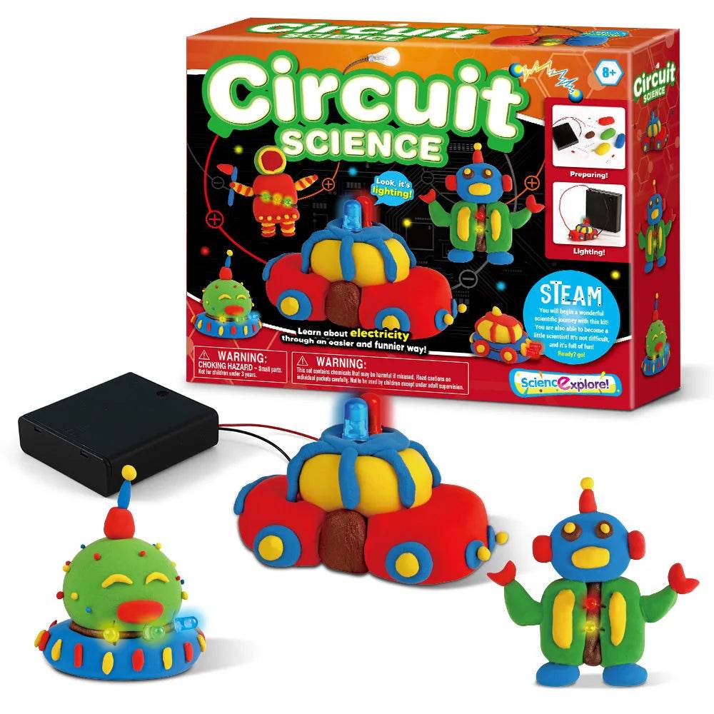 9 SET Science Experiment Kit Magic Science TOY Handmade DIY Soap Puzzle STEM TOYS for Kids Funny Science experiment Explore Gift - AIAZ