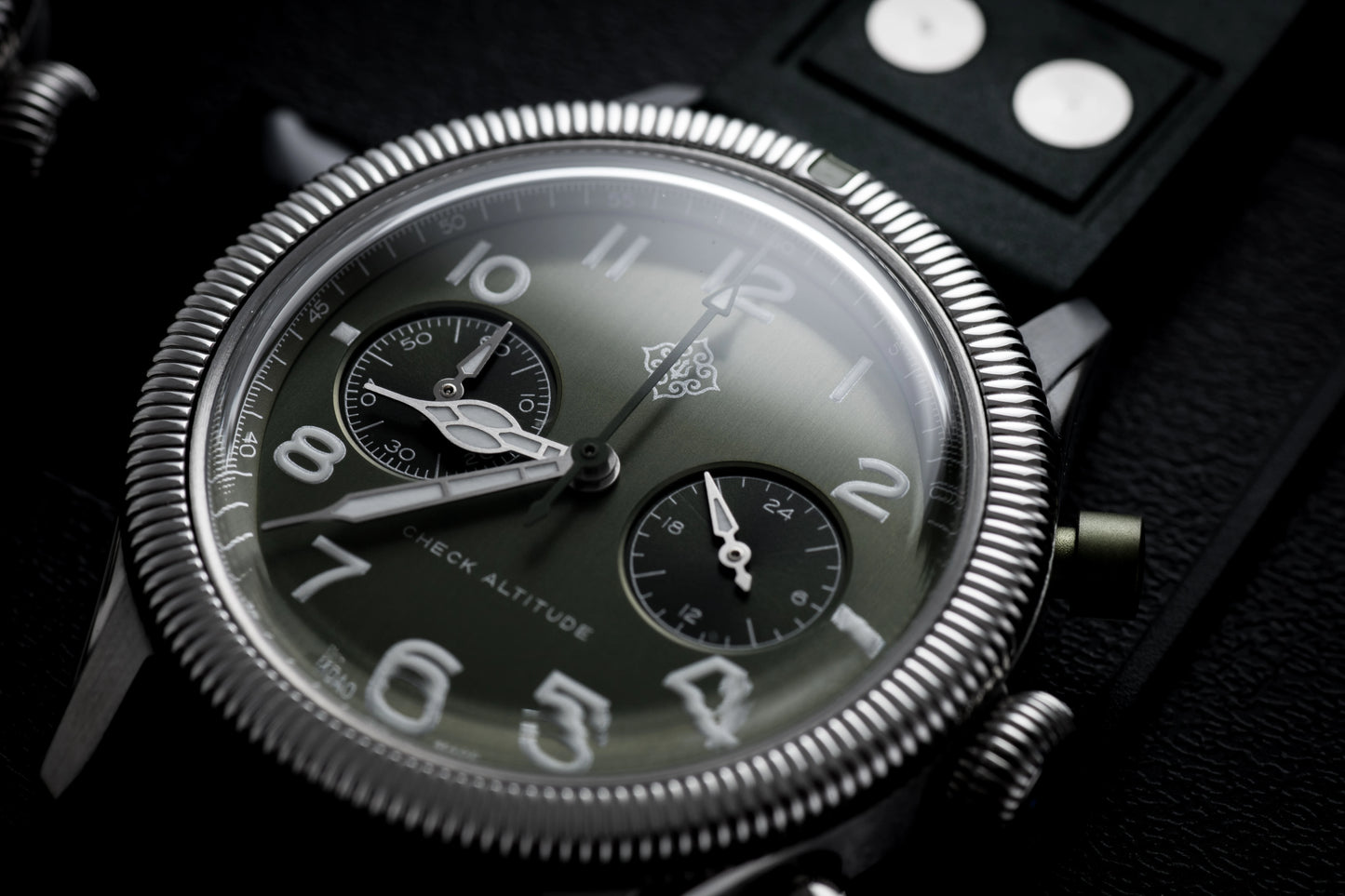 2025 New IXDAO 39mm Pilot Men Quartz Watches Peregrine Falcon Series VK64 Sapphire Stainless Steel Sports Chronograph 10Bar C3