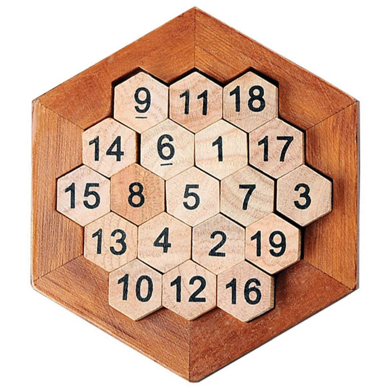 27 Style Block Puzzle Jigsaw Puzzle Board Classical Puzzle Children's Toys Hexagonal Alien Chess Tangram Puzzle Toys