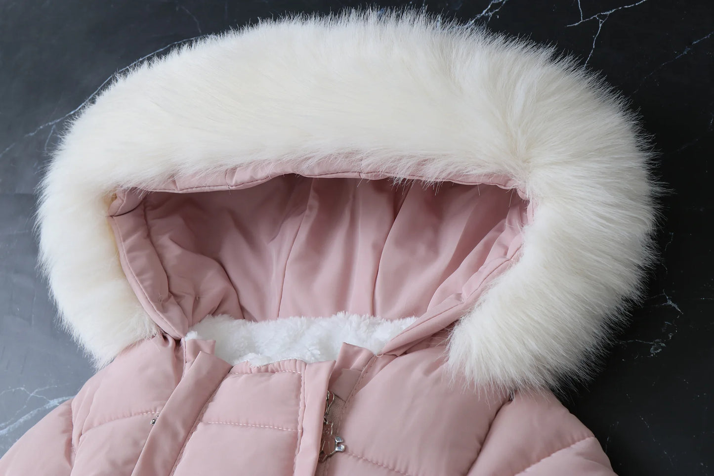 2024 New Winter Baby Rompers Thick Warm Infant Hooded Inside Fleece Jumpsuit Newborn Boy Girl Overalls Toddler Clothing Set