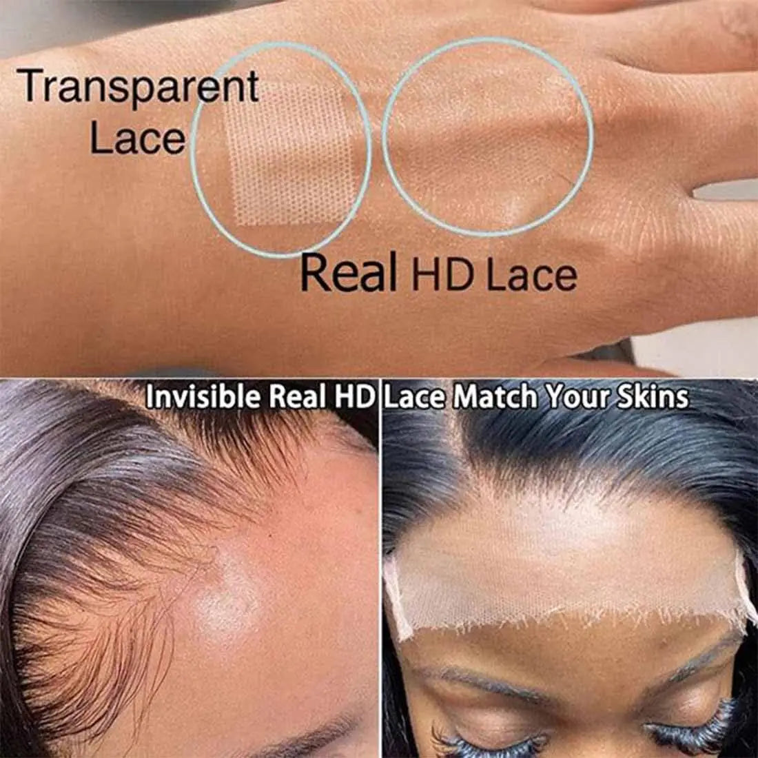 Bob Wig 13×4/13×6 HD Transparent Lace Preplucked With Baby Hair Super Double Drawn Glueless Wigs Wear And Go 1B/4 Color Wig VLAV
