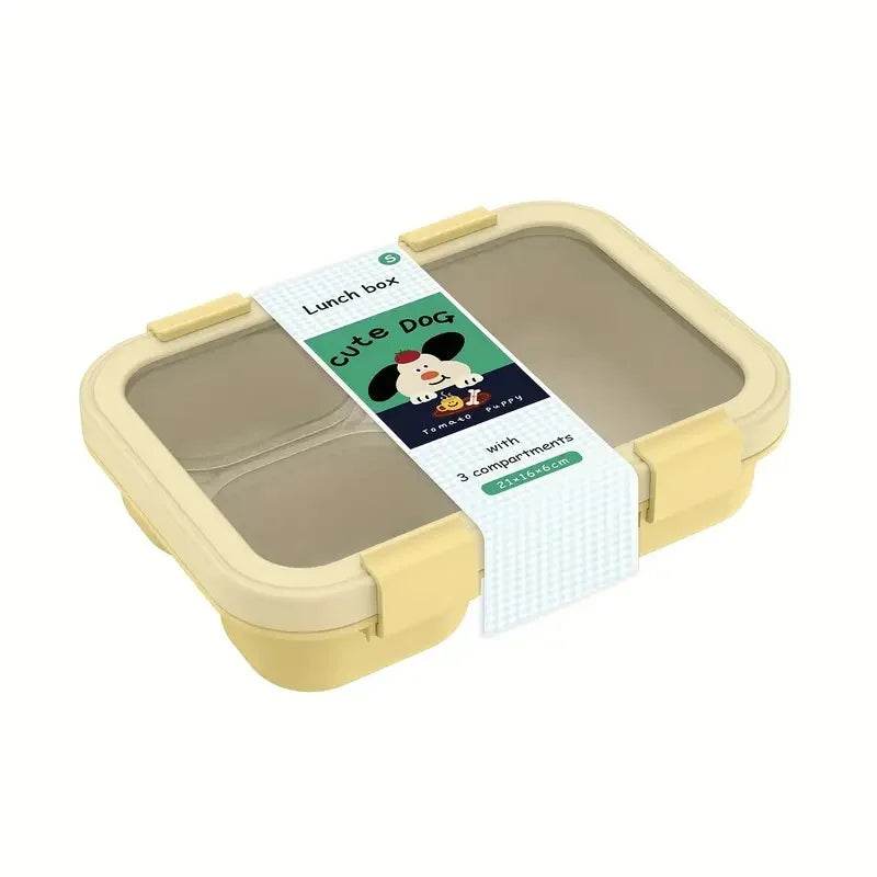 Bento Box Leakproof Lunch Food Storage with Stackable Design Carry Handles Office School for Kitchen Restaurant Use Lunch Box - AIAZ