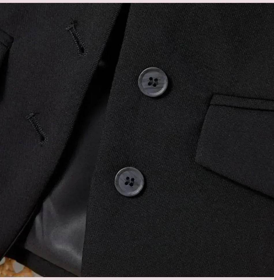 Women Suit Vest Elegant Women's V Neck Business Vest Sleeveless Waistcoat for Office Commute Style Solid Color Single-breasted - AIAZ