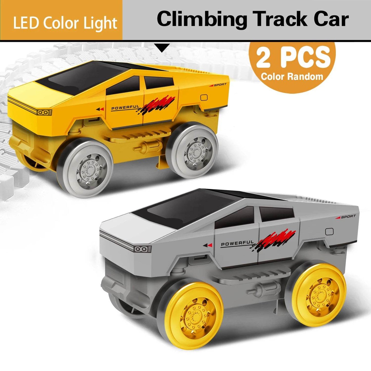 Children Electric Track Toy Car Engineering Minin Car Set Kids Puzzle Boy Toys Track Car Anti-gravity Track Train Gift for Kid - AIAZ