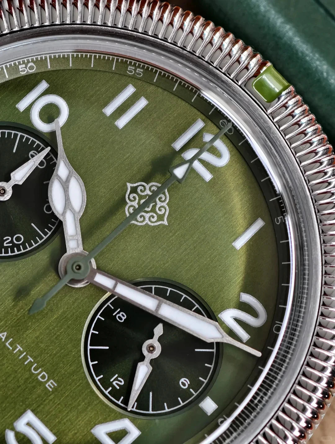 2025 New IXDAO 39mm Pilot Men Quartz Watches Peregrine Falcon Series VK64 Sapphire Stainless Steel Sports Chronograph 10Bar C3