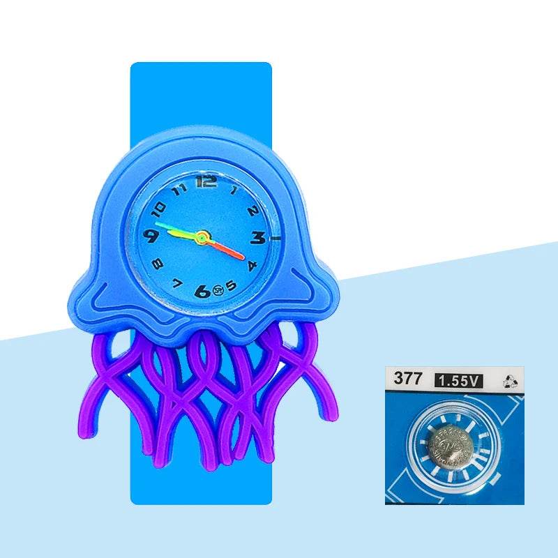 Baby Birthday Gift Children Toys Watches Cartoon Animal Dial Bracelet Kids Watches for Boy Girl 2-15 Years Old Child Clock - AIAZ