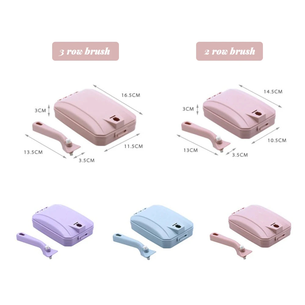 Electrostatic Carpet Floor Sweeper Brush Handheld Sofa Cleaning Roller for Bed Fluff with Trash Collector Household Cleaner