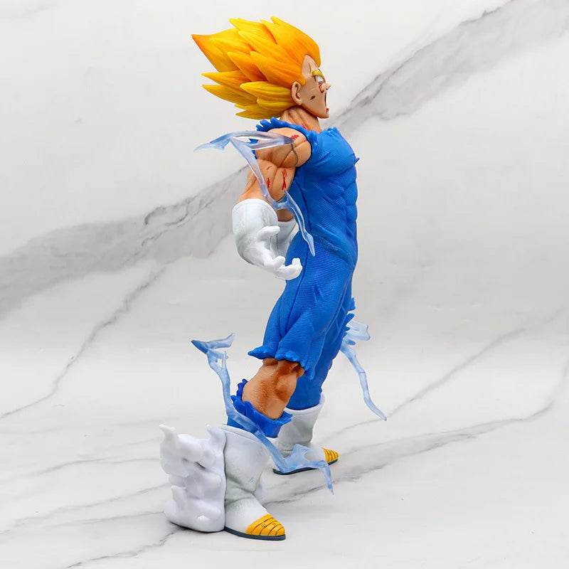 27cm Dragon Ball Self Destructing Vegeta Demonized Vegeta Action Figurin Model Pvc Statue Doll Statue Model Collection Toys Gift - AIAZ