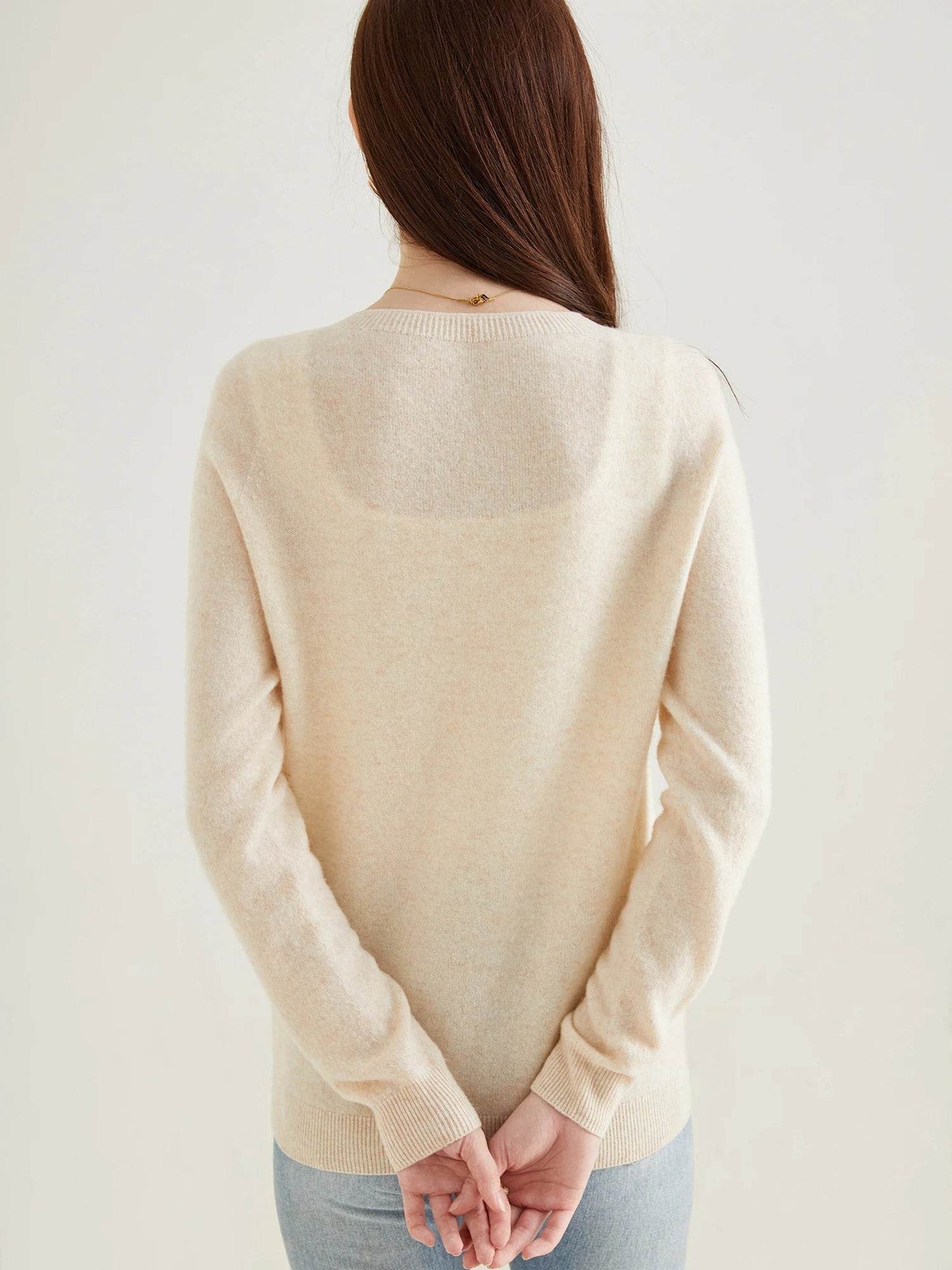 Knit Cardigan for Women Sweater Woman Long Sleeve Top 100% Wool Cardigans Sweaters Vintage Coat Knitwears Jacket Female Clothing - AIAZ