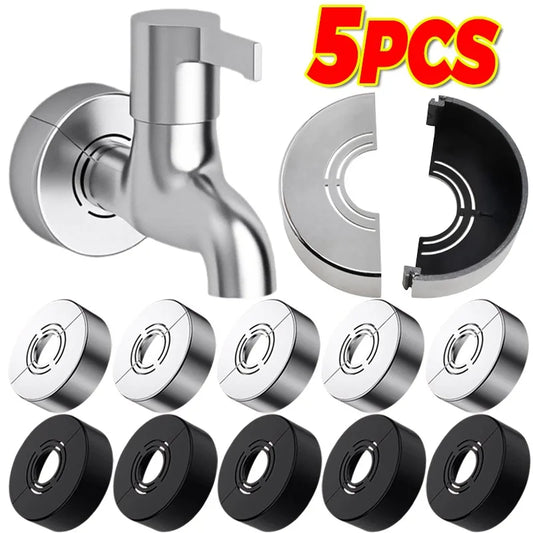 Faucet Decorative Cover Plastic Water Pipe Connector Wall Covers Heighten Valve Panel Shower Kitchen Bathroom Tap Accessories