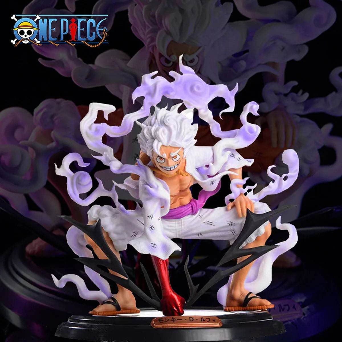 20cm One Piece Figure Nika Luffy Gear 5 Sun God Nika Luffy Figurine Action Figures PVC Statue Collection Model Doll Toys Gift - AIAZ