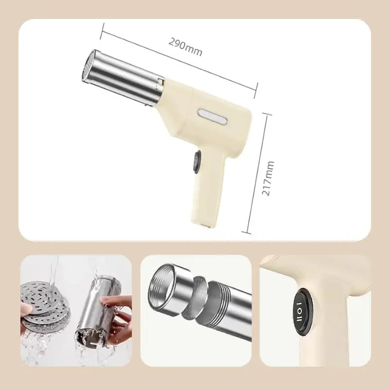 Household Electric Cordless Pasta Maker Machine Auto Noodle Maker for Kitchen 5 Pasta Shapes Detachable Easy Clean Pasta maker