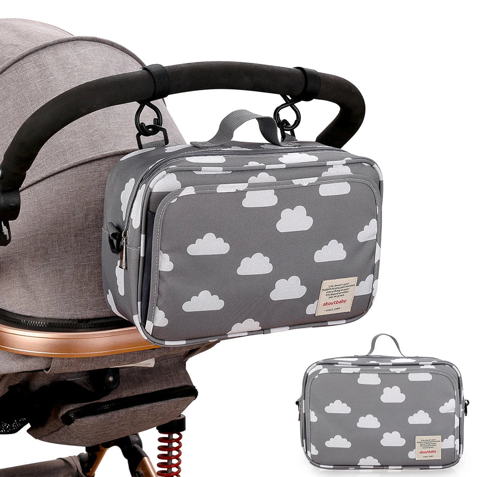 Women Multi-functional Messenger Bags Outdoor Waterproof Stroller Hanging Bag Baby Diaper Bags Adult Casual Cartoon Shoulder Bag