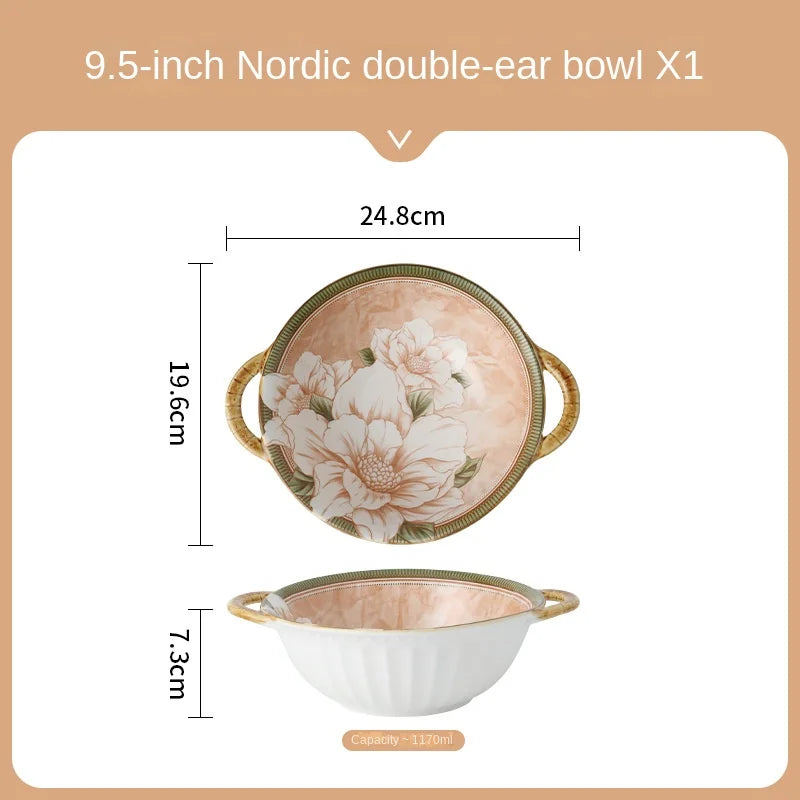 High-quality Ceramic Spoons Wholesale Combinations Household Gift Tableware Sets