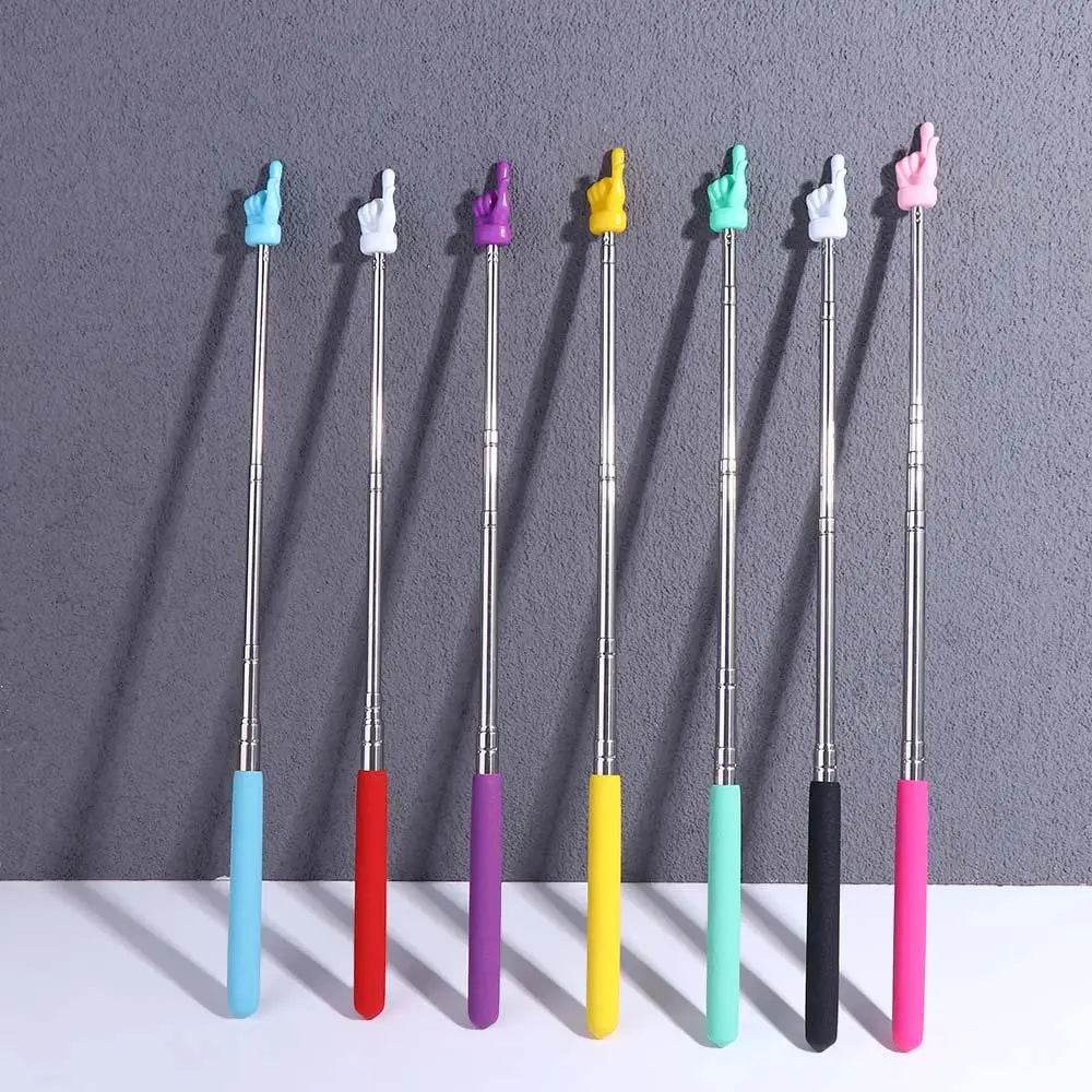 Blackboard Meeting Teacher Supplies Preschool Teaching Tools Finger Reading Guide Teacher's Special Pointer Teaching Stick - AIAZ