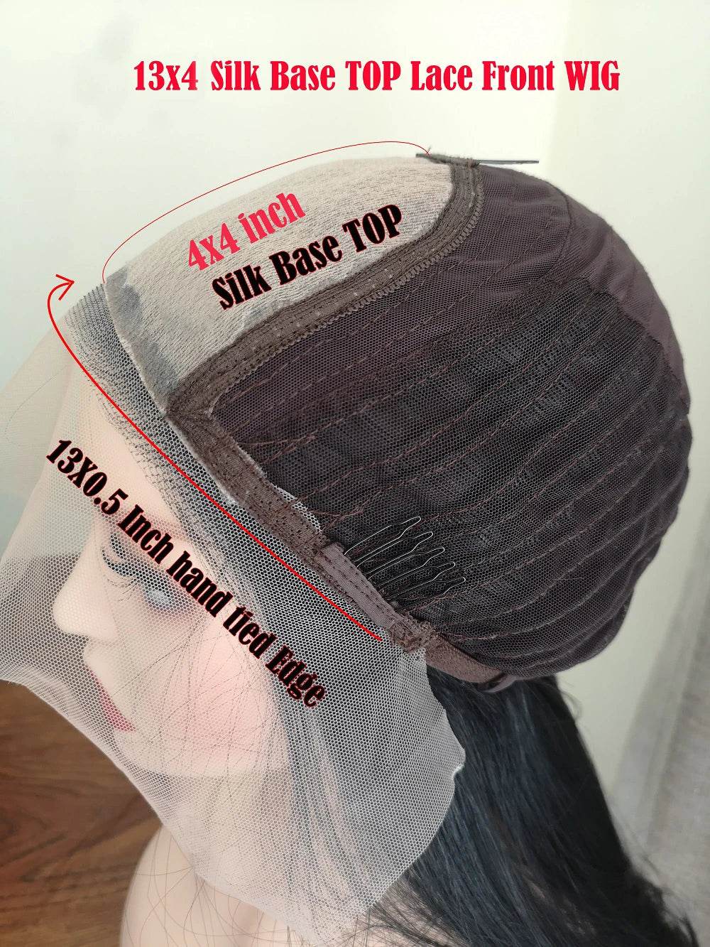 Silk Base Wig Strawberry Blone Highlight Wigs Short Curly Lace Front Wigs Human Hair Pre Pluncked With Baby Hair for Black Women - AIAZ