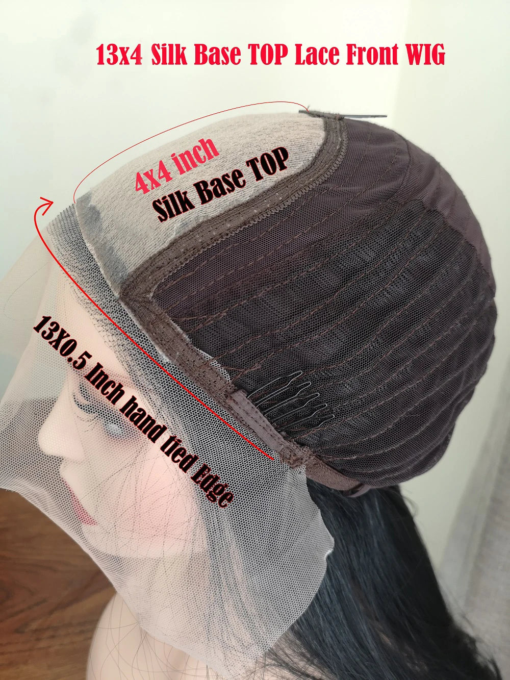 Silk Base Lace Front Wig Human Hair 13x4 Lace Front Wigs Human Hair 180 Density Honey Blonde Balayage Wig Human Hair for Women