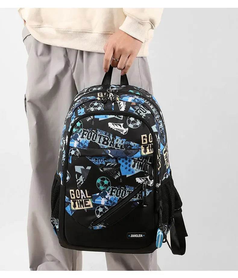 2024 Waterproof Children school Backpack School Bags Boys kids Schoolbag primary School backpack Kids Book Bag mochila1-6 garde - AIAZ