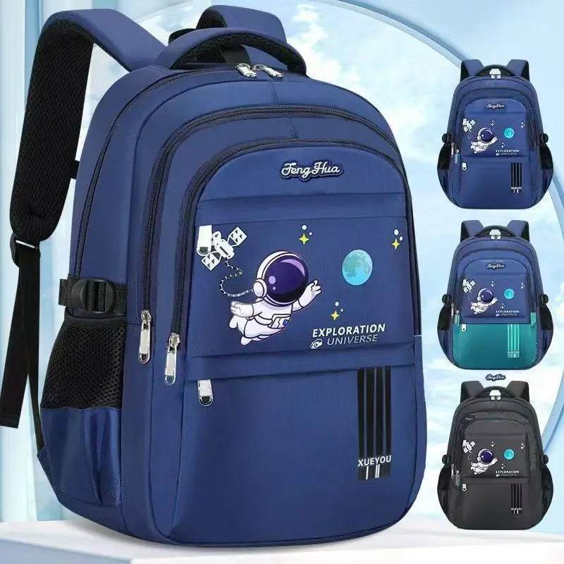 2025 New Backpack for Students Children with Large Capacity and High Aesthetic Value. Ins Lightweight Backpack for Space Boys - AIAZ