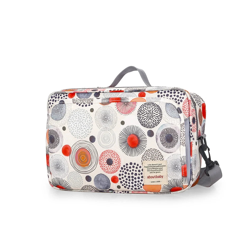 Women Multi-functional Messenger Bags Outdoor Waterproof Stroller Hanging Bag Baby Diaper Bags Adult Casual Cartoon Shoulder Bag