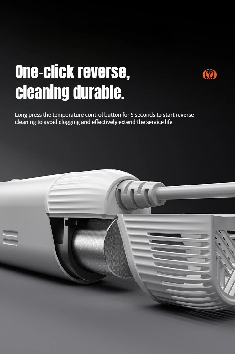 1400W EU Specific Pet Dryer Negative Ion 2-in-1 Hanging Neck/Handheld Hair Drying Blowing for Dog/Cat Bathing Drying&Shaping