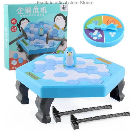 Penguin Breaking Ice Table Game Parent-child Interactive Puzzle Toys party game for kids juegos family games Birthday gift toys - AIAZ