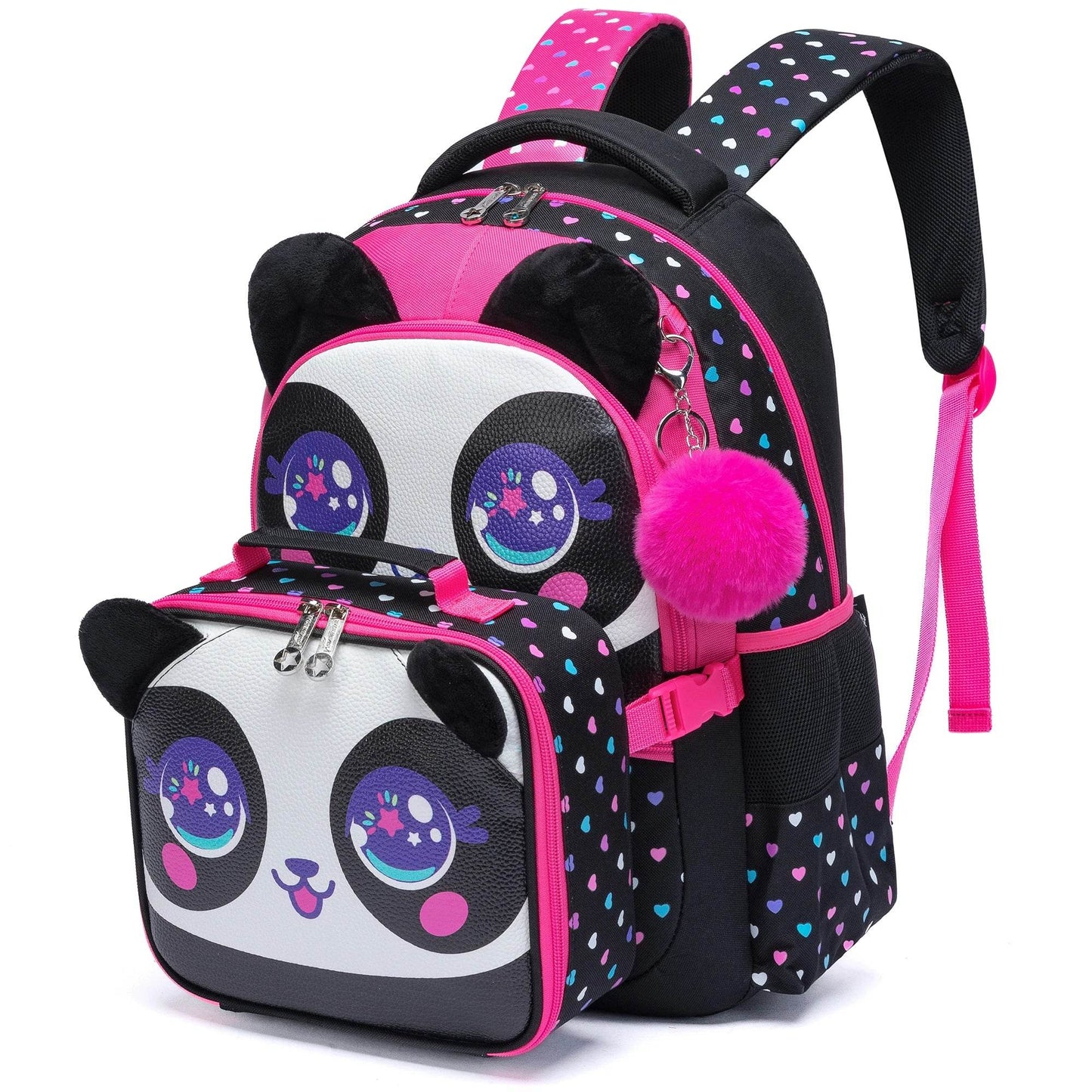 Kids Backpacks for Girls School Bag with Lunch Box School Backpack for Girls Set Cute Bookbag for Kindergarten - AIAZ